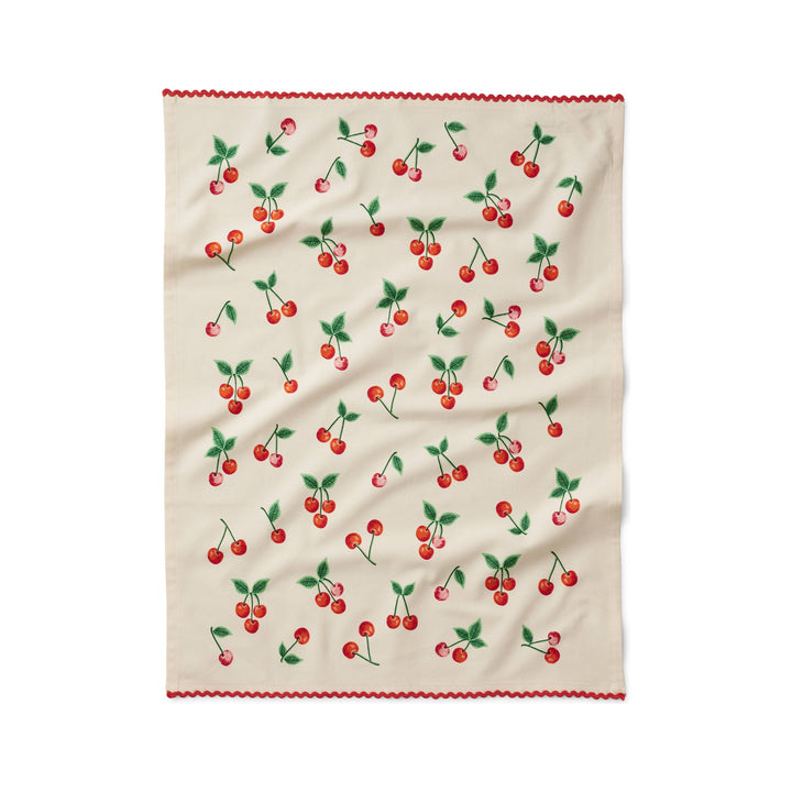 Cherries Tea Towel