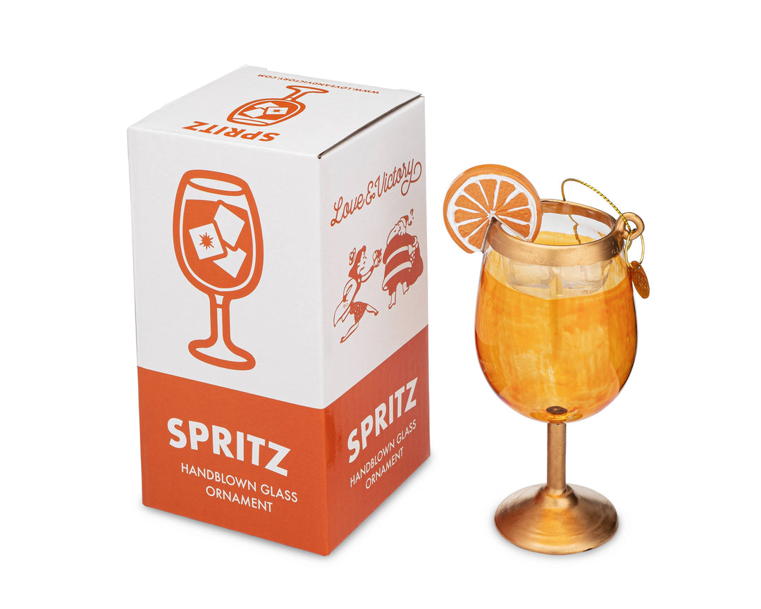 Spritz Cocktail Christmas Ornament