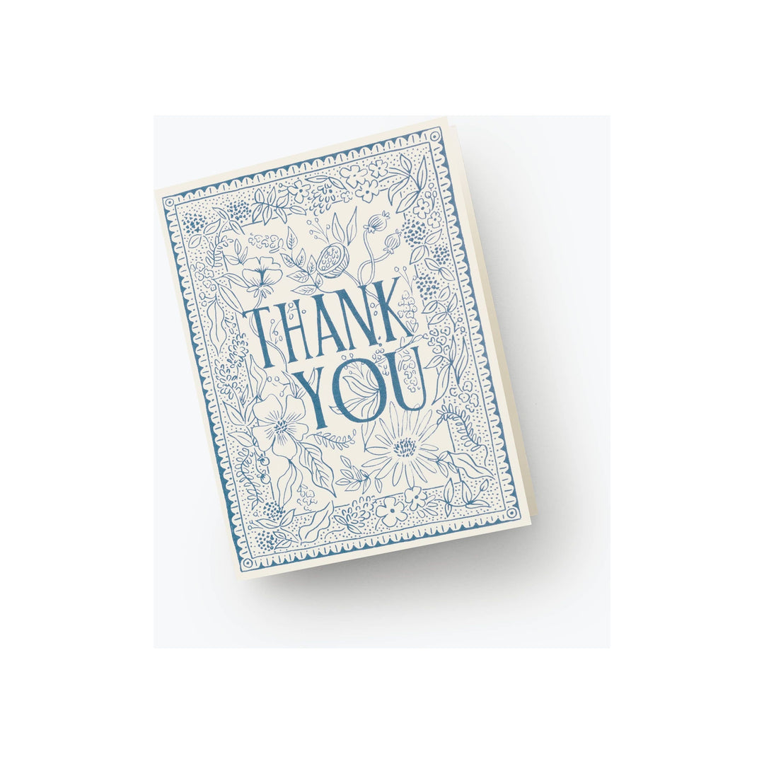 Boxed Set of Delft Thank You Card