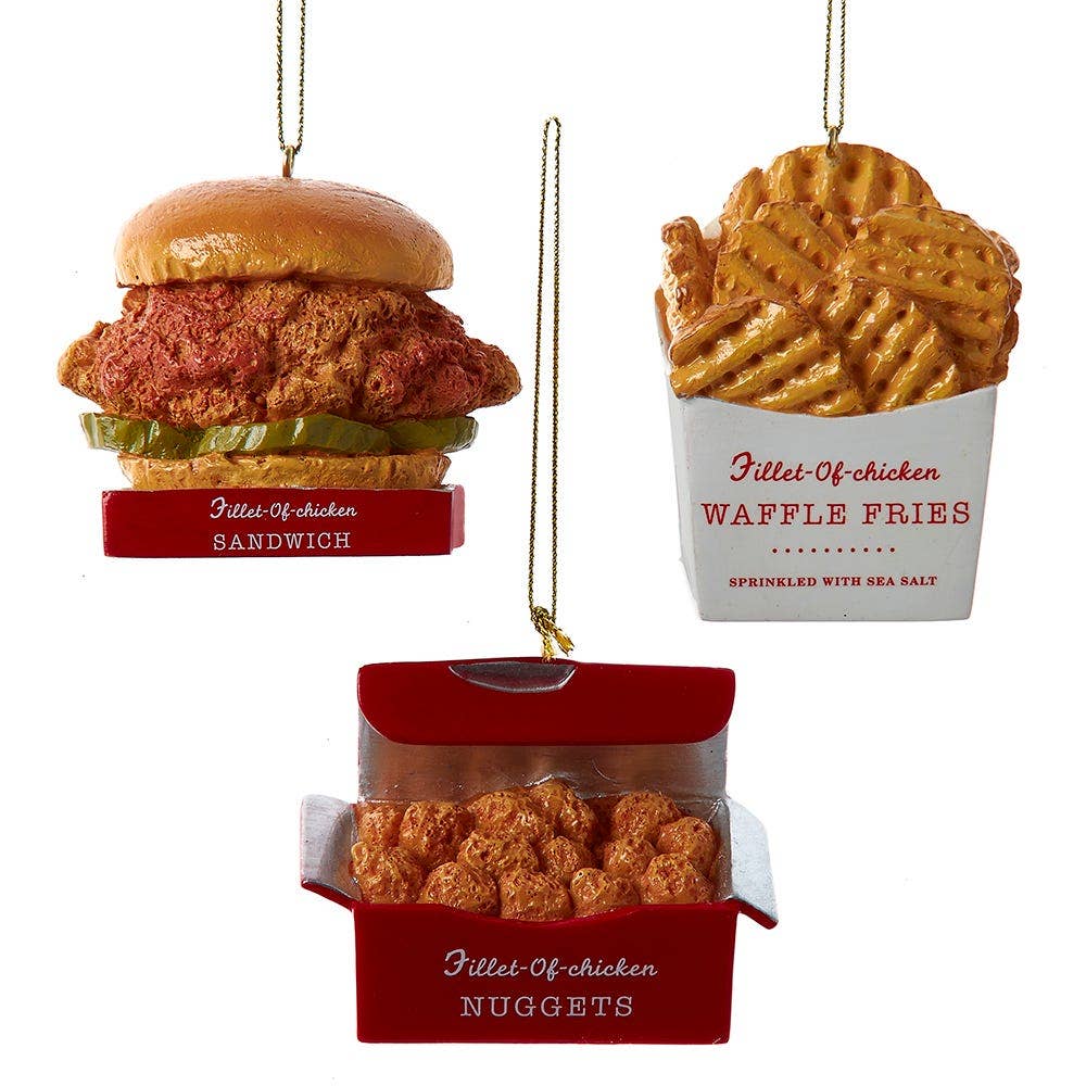 Fast Food Ornaments