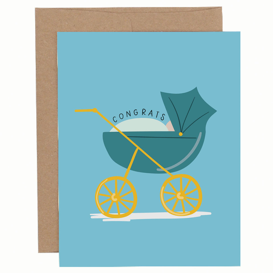 Baby Carriage Card