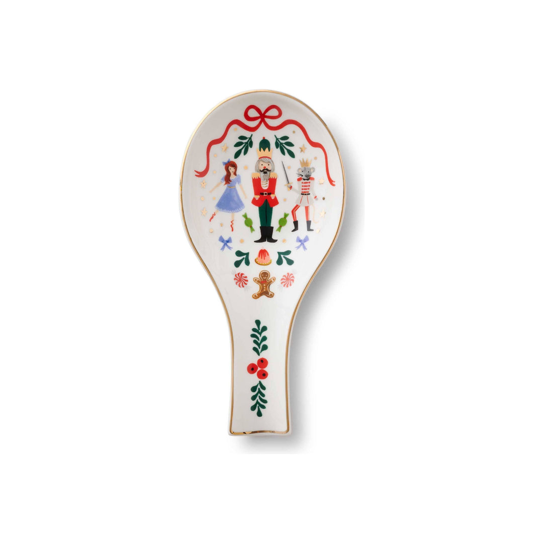 Nutcracker Porcelain Spoon Rest