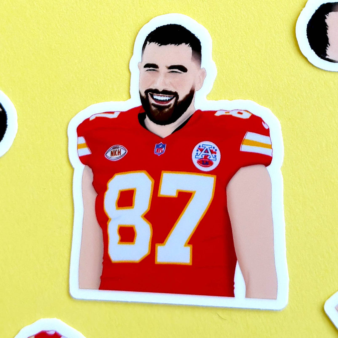 Travis Kelce Kansas City Chiefs Taylor's Boyfriend Sticker