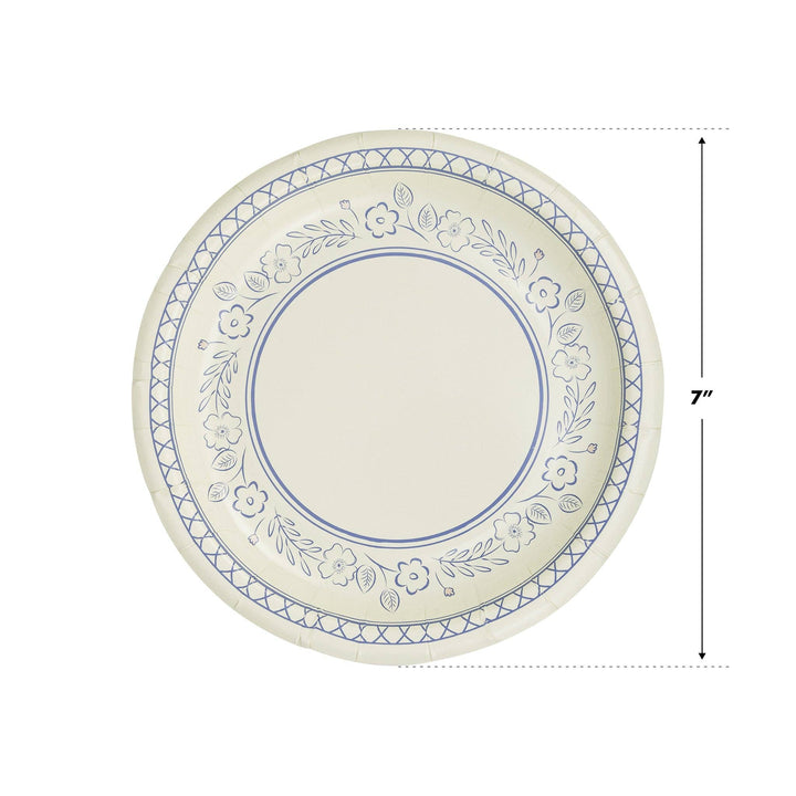 Pembroke Floral 7" Paper Plate