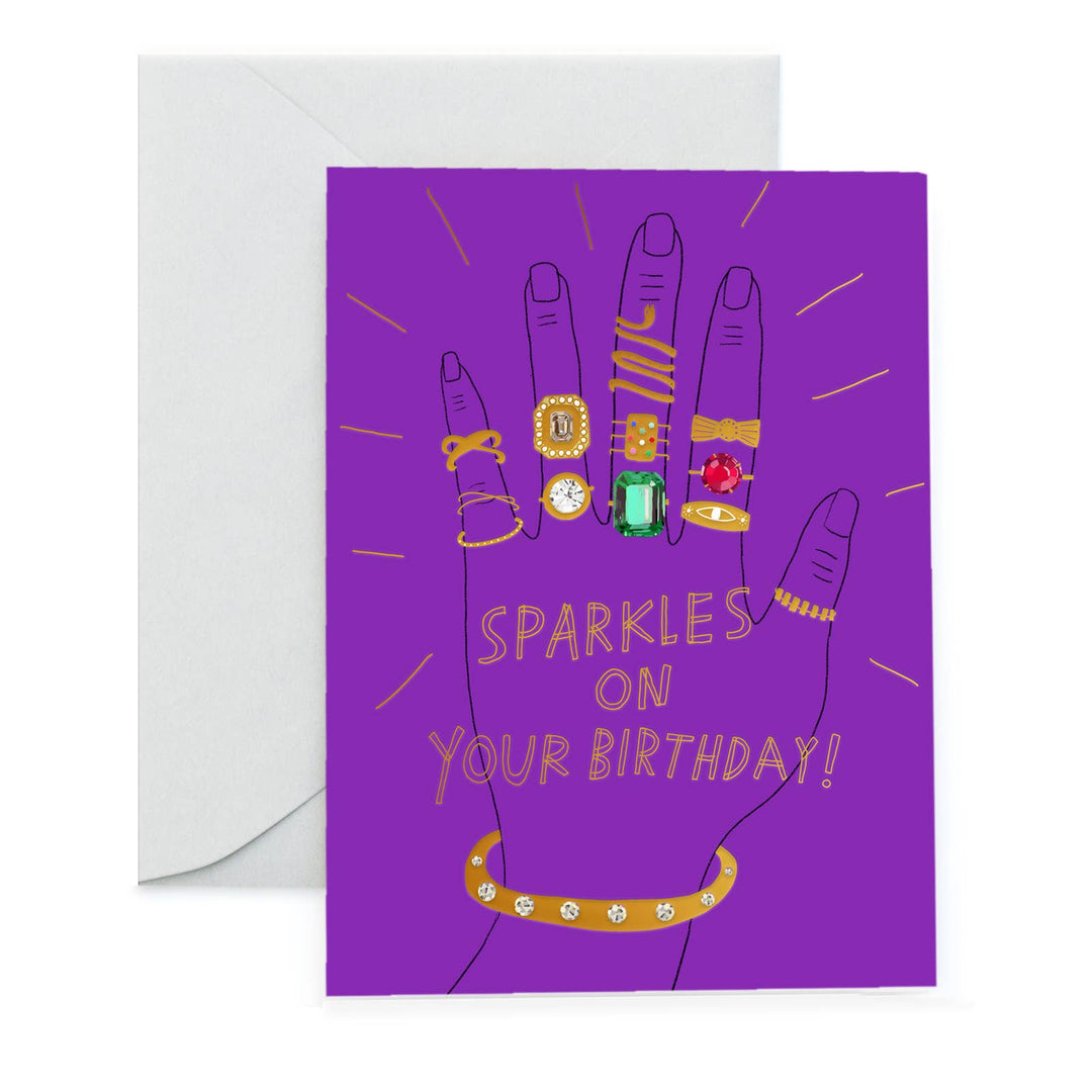 Ring Bling Birthday Card