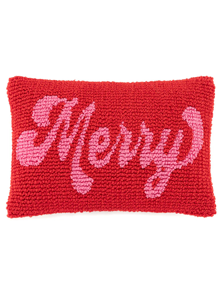 Red Merry Pillow