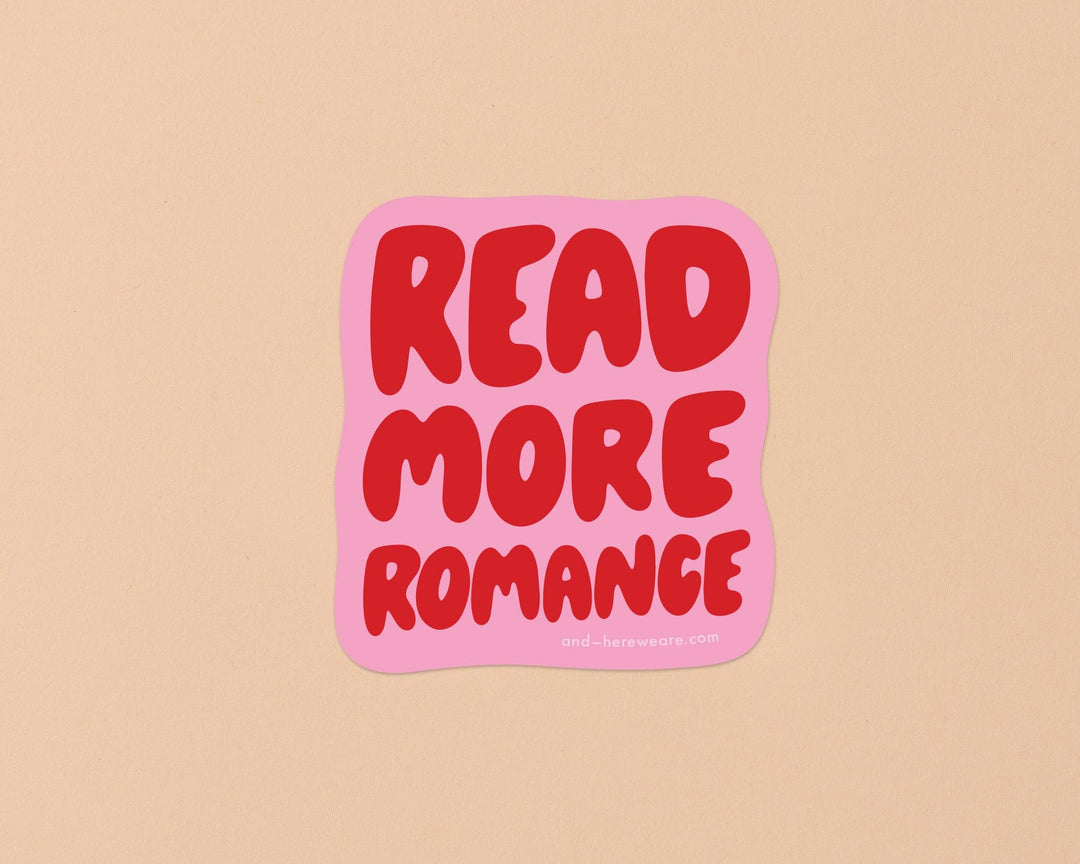 Read More Romance Vinyl Sticker