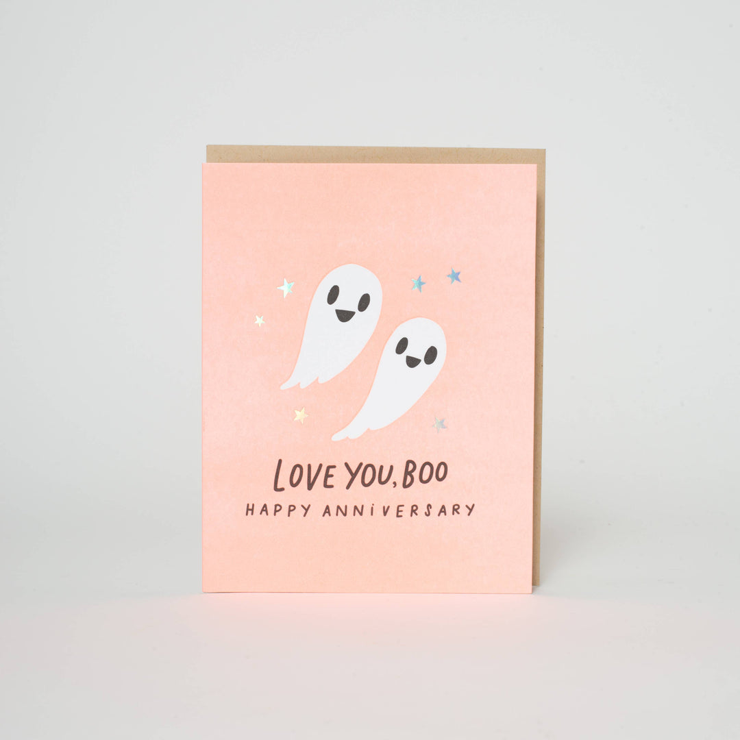 Anniversary Ghosts Punny Card