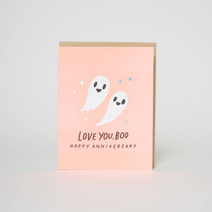 Anniversary Ghosts Punny Card