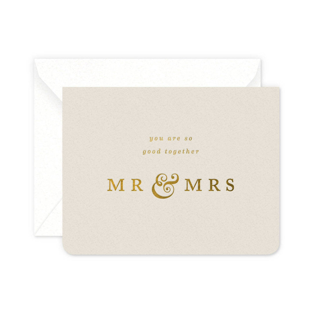 Mr & Mrs Greeting Card