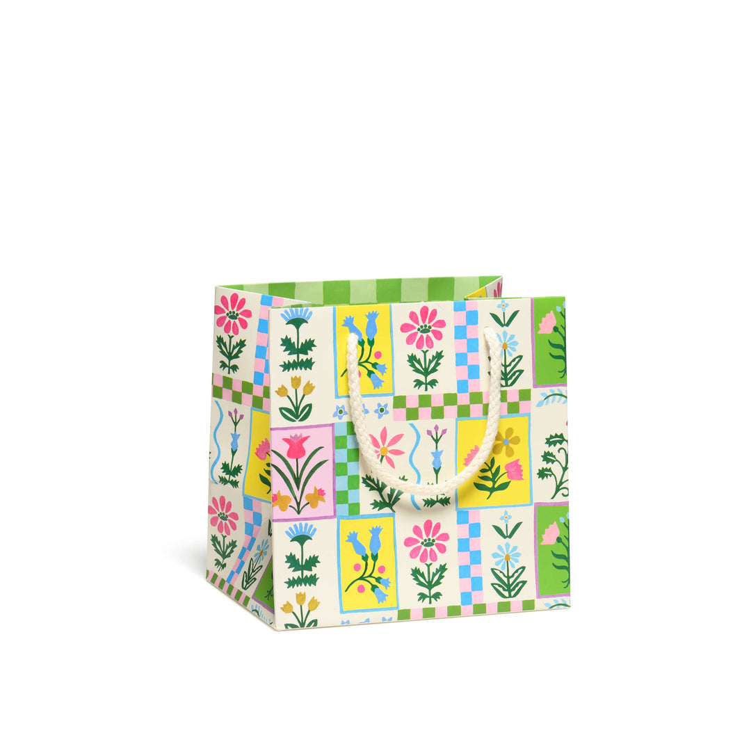 Medium Retro Flower Gift Bag