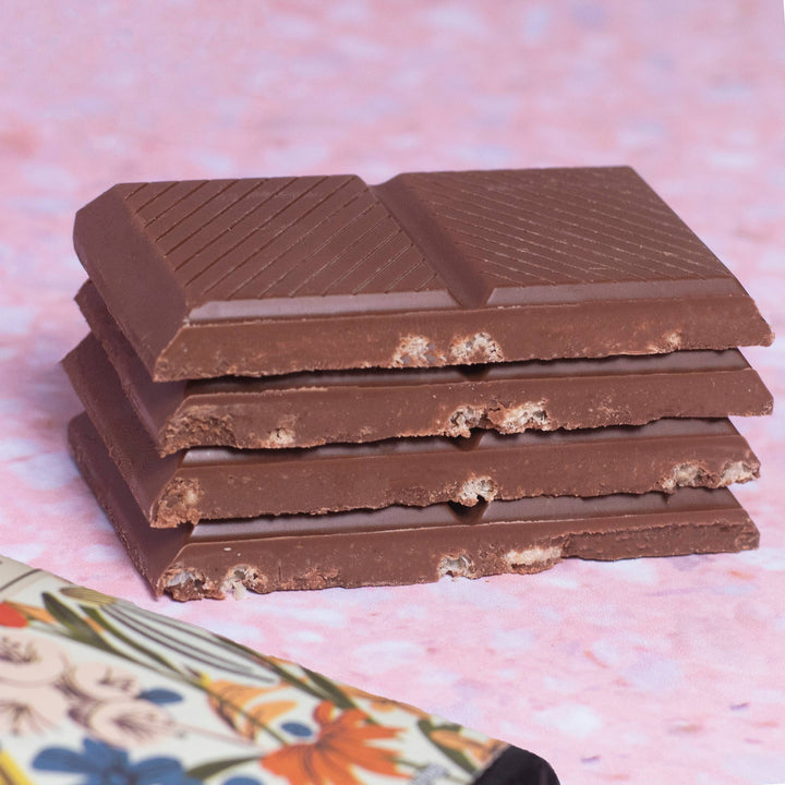 Hazelnut Butter Crisp Truffle Bar