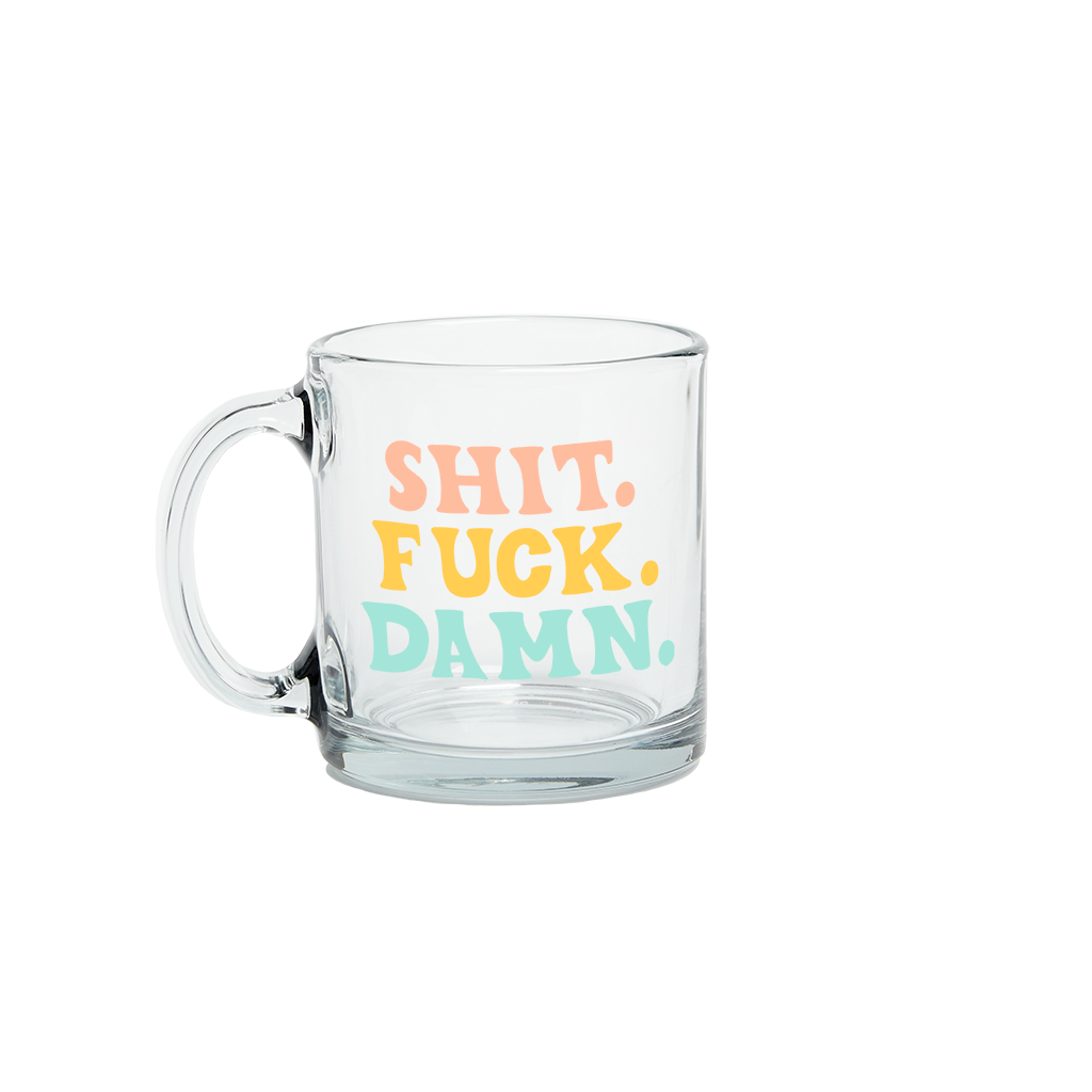 Not Today Glass Mug