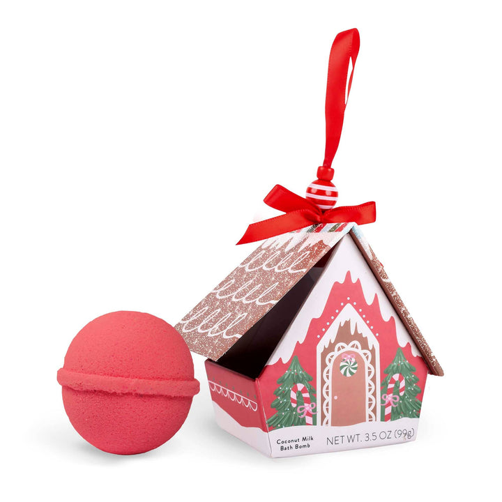 Bath Bomb Christmas Ornament House