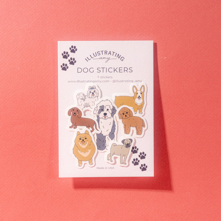 Dog Sticker Collection