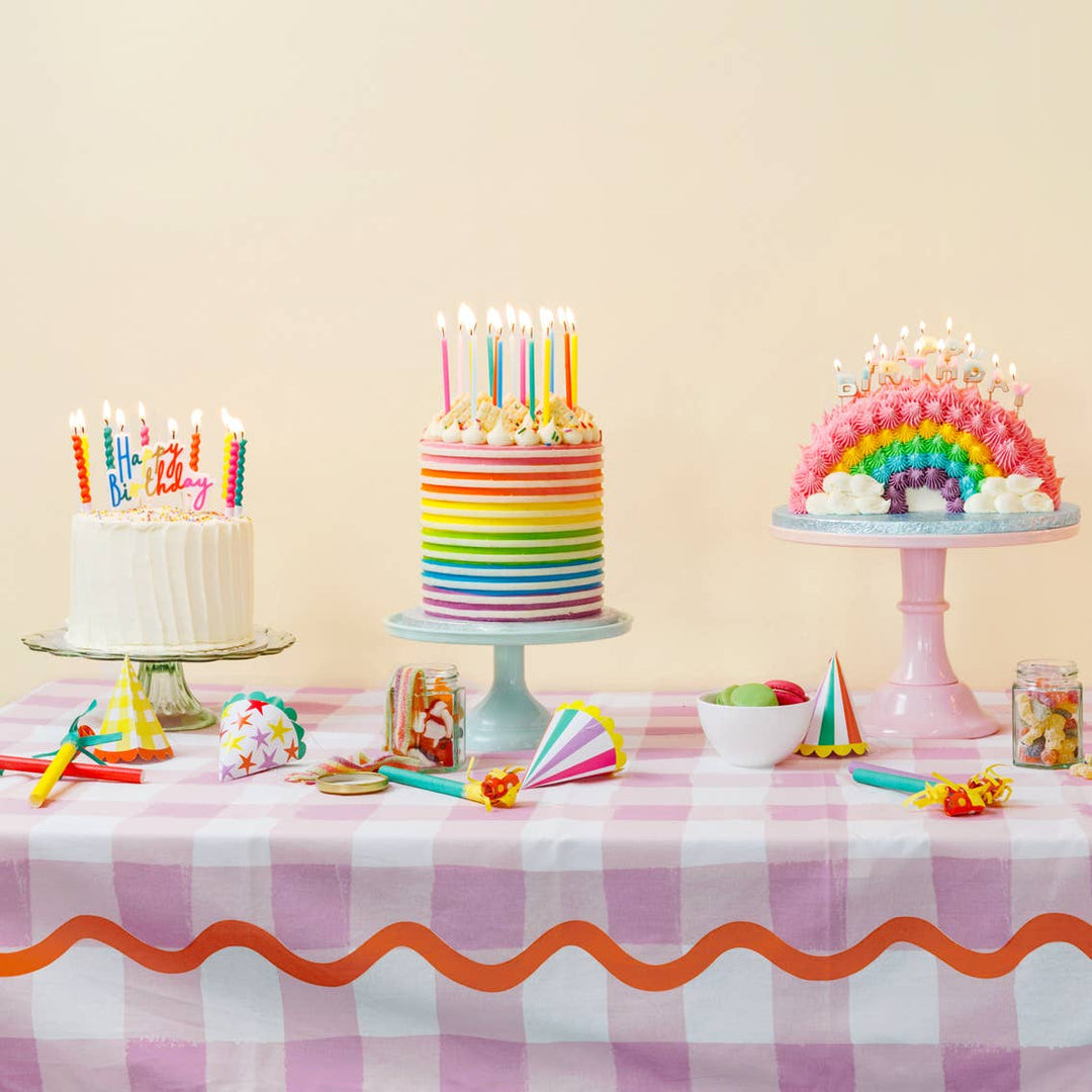 Twisted Pastel Birthday Candles