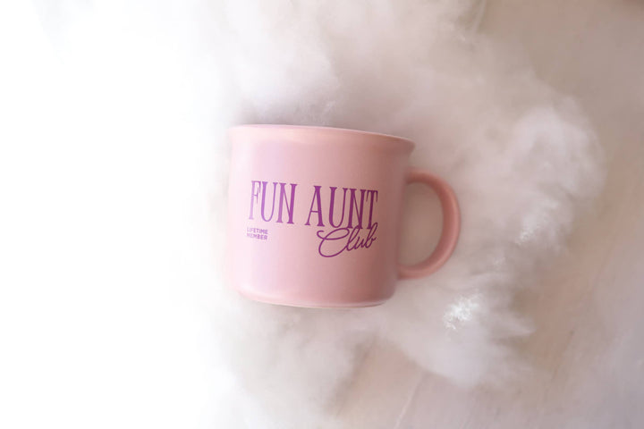 Fun Aunt Club Ceramic Mug