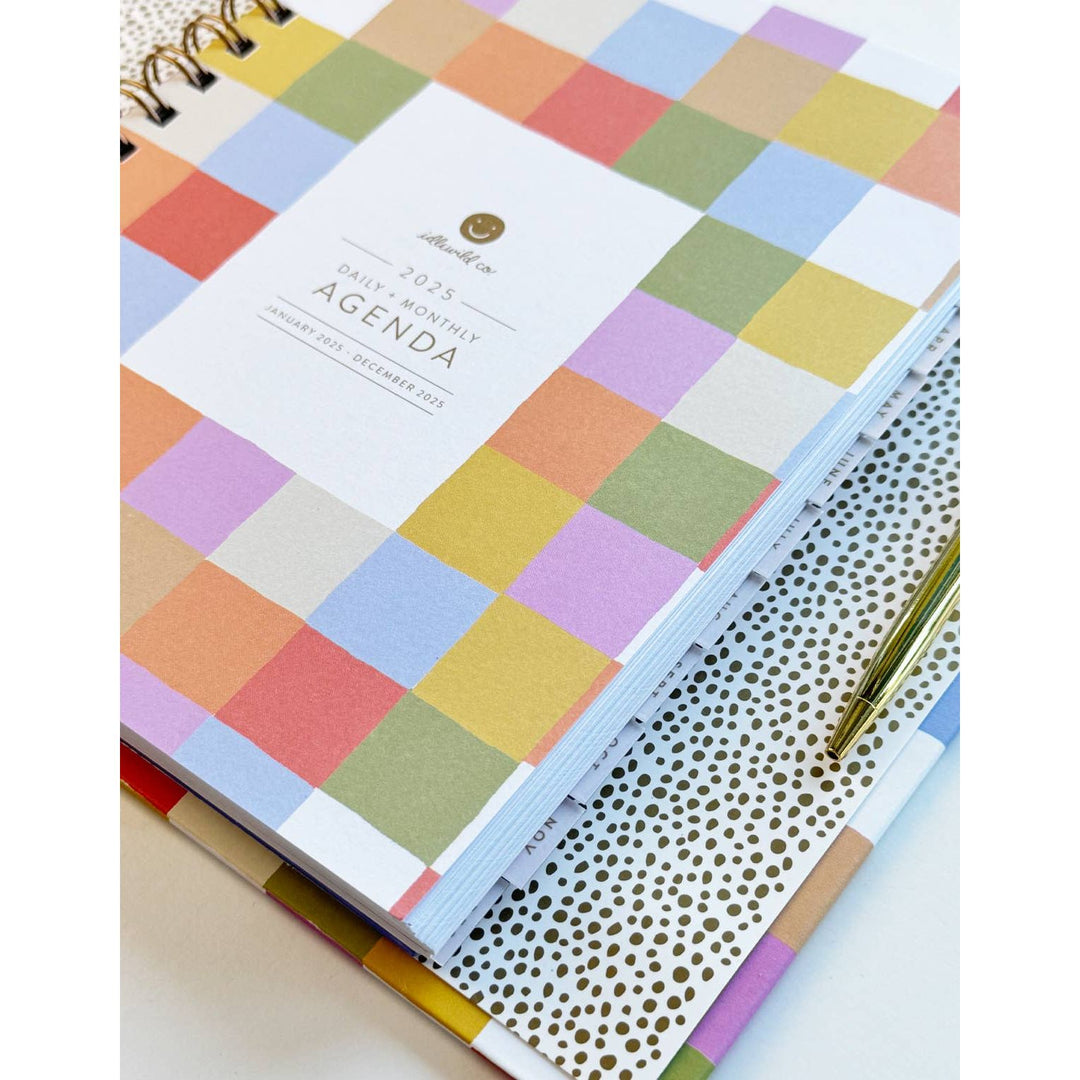 2025 Rainbow Check Planner