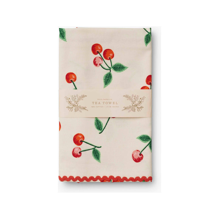 Cherries Tea Towel