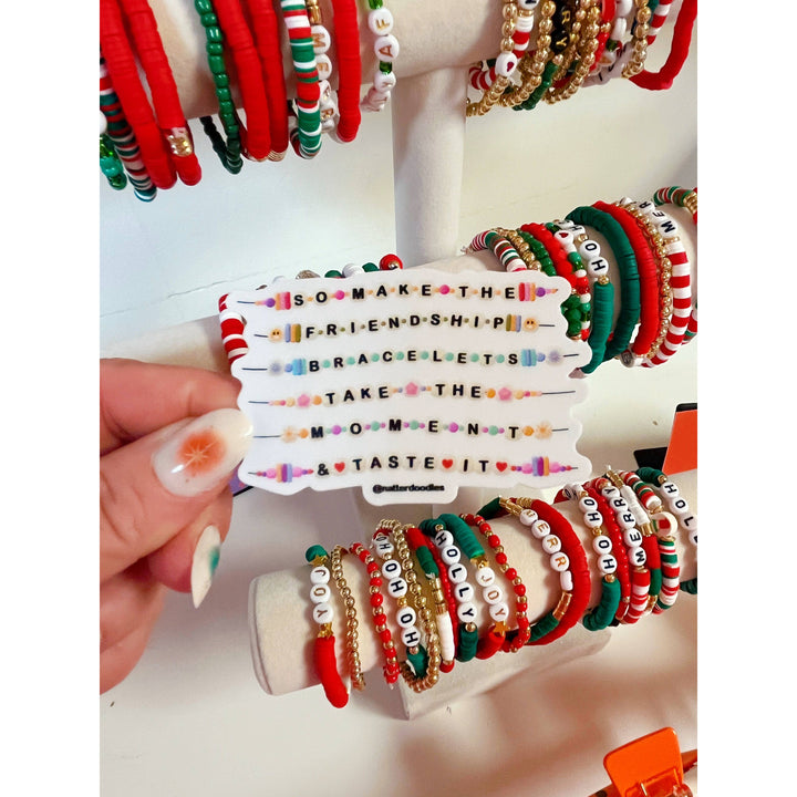 Taylor Swift Friendship Bracelets Sticker