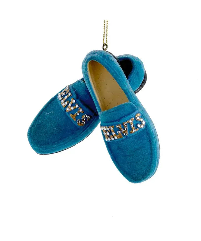 Blue Suede Shoes Ornament