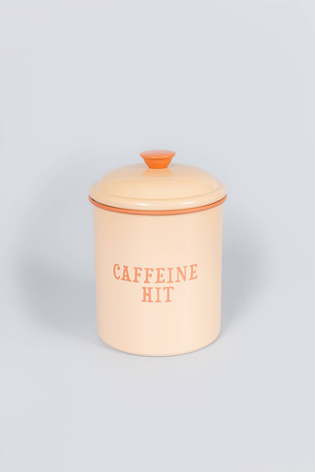 Yvonne Ellen Enamel Storage Tin (Coffee)