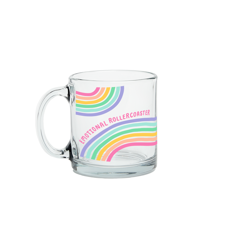 Not Today Glass Mug