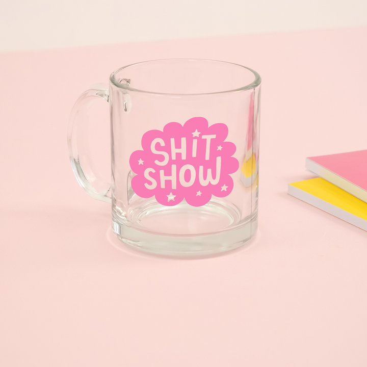 Not Today Glass Mug