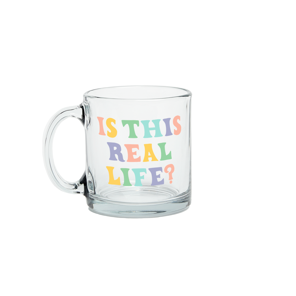 Not Today Glass Mug