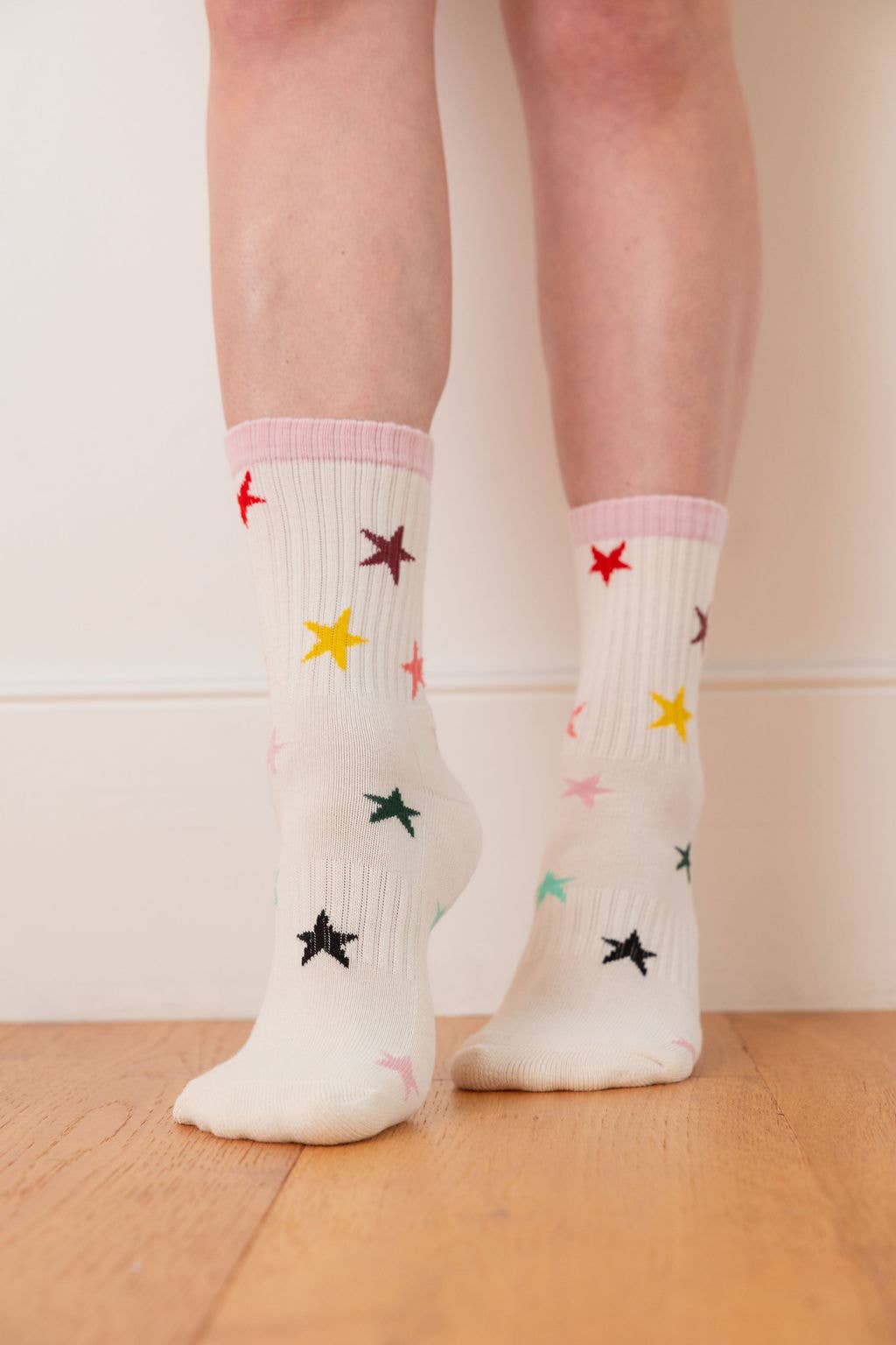 Rainbow Stars Socks