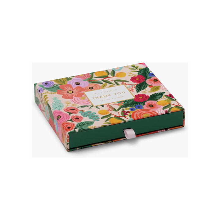 Garden Party Thank You Keepsake Card Box