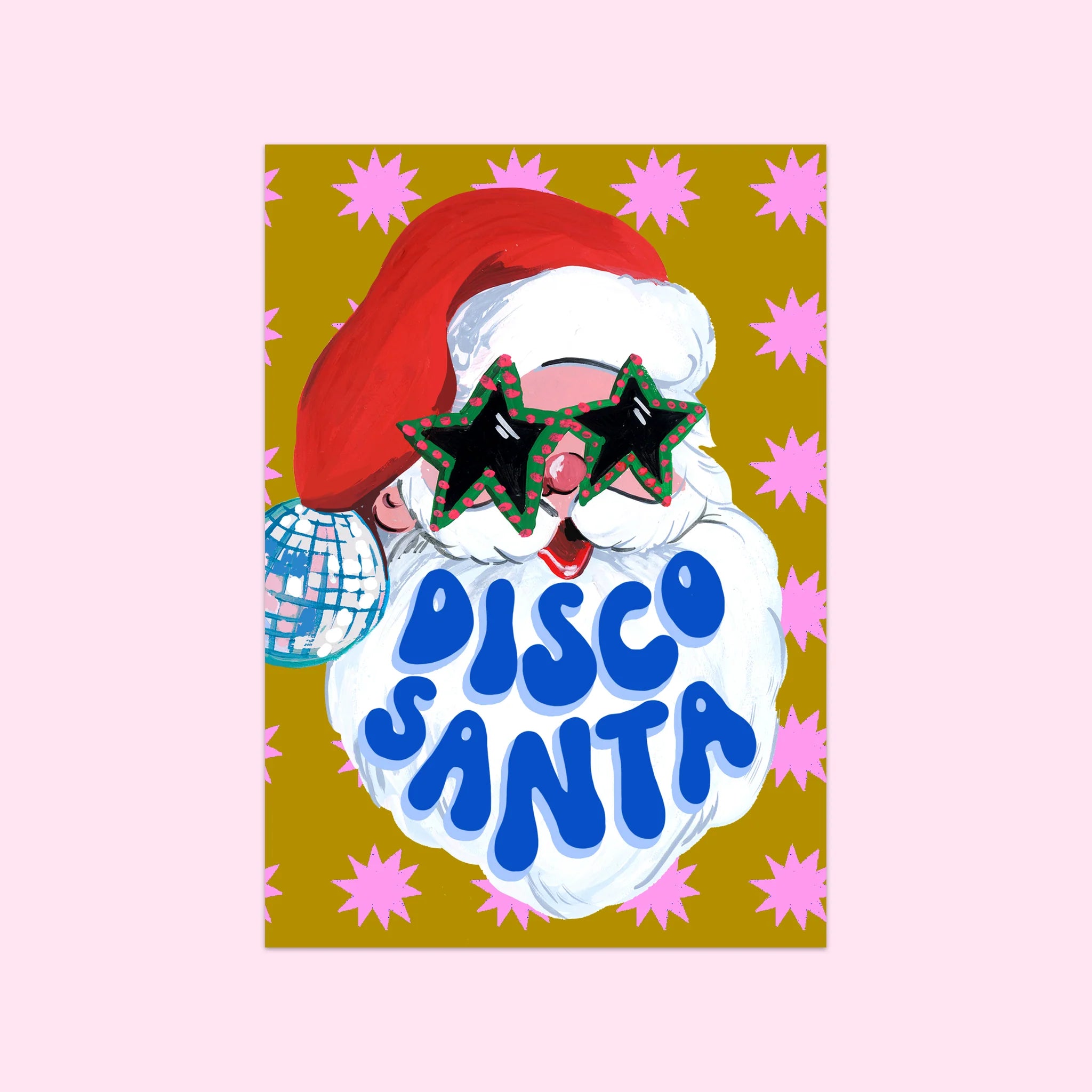 Disco Santa Christmas Card – Presley Paige