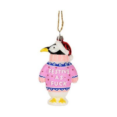 Festive Sweater Penguin