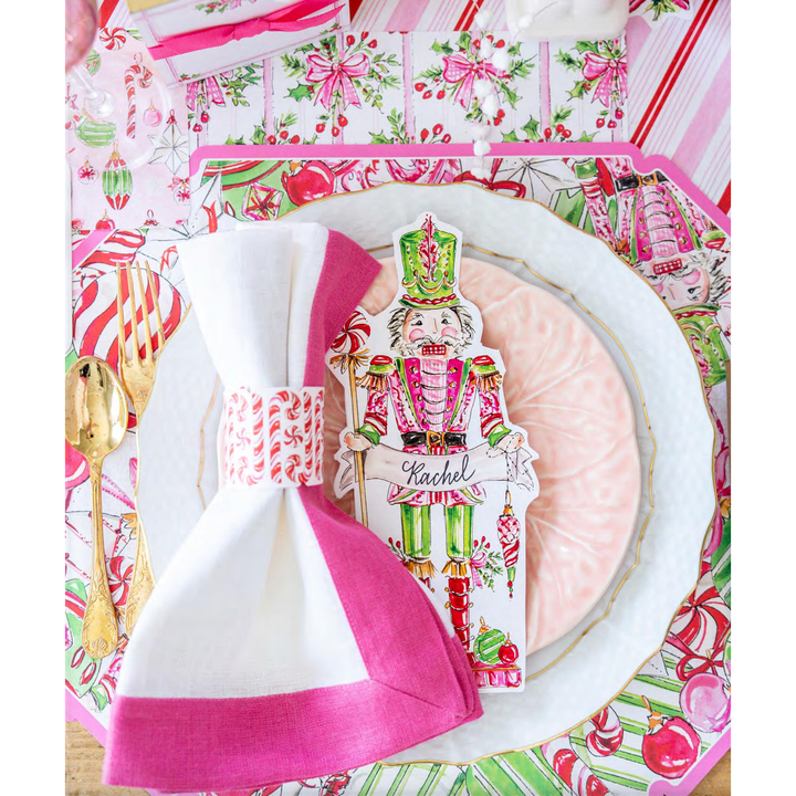 Pink Nutcracker Die-Cut Accents