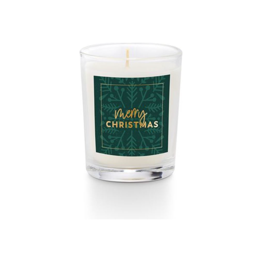 Good Cheer Votive Candle - Green