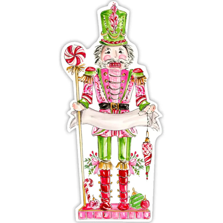 Pink Nutcracker Die-Cut Accents