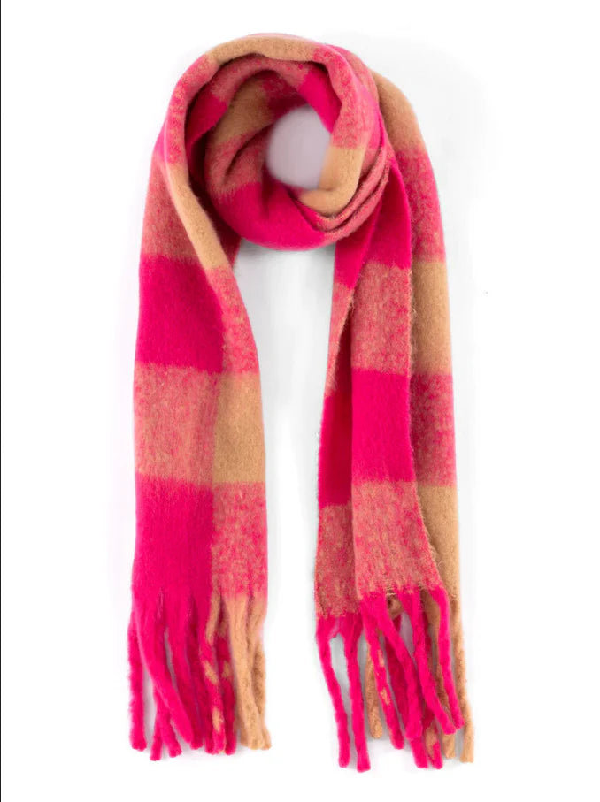 Pink Mariah Scarf