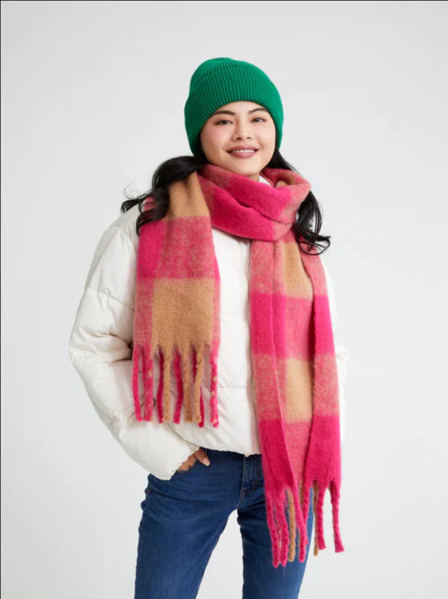 Pink Mariah Scarf