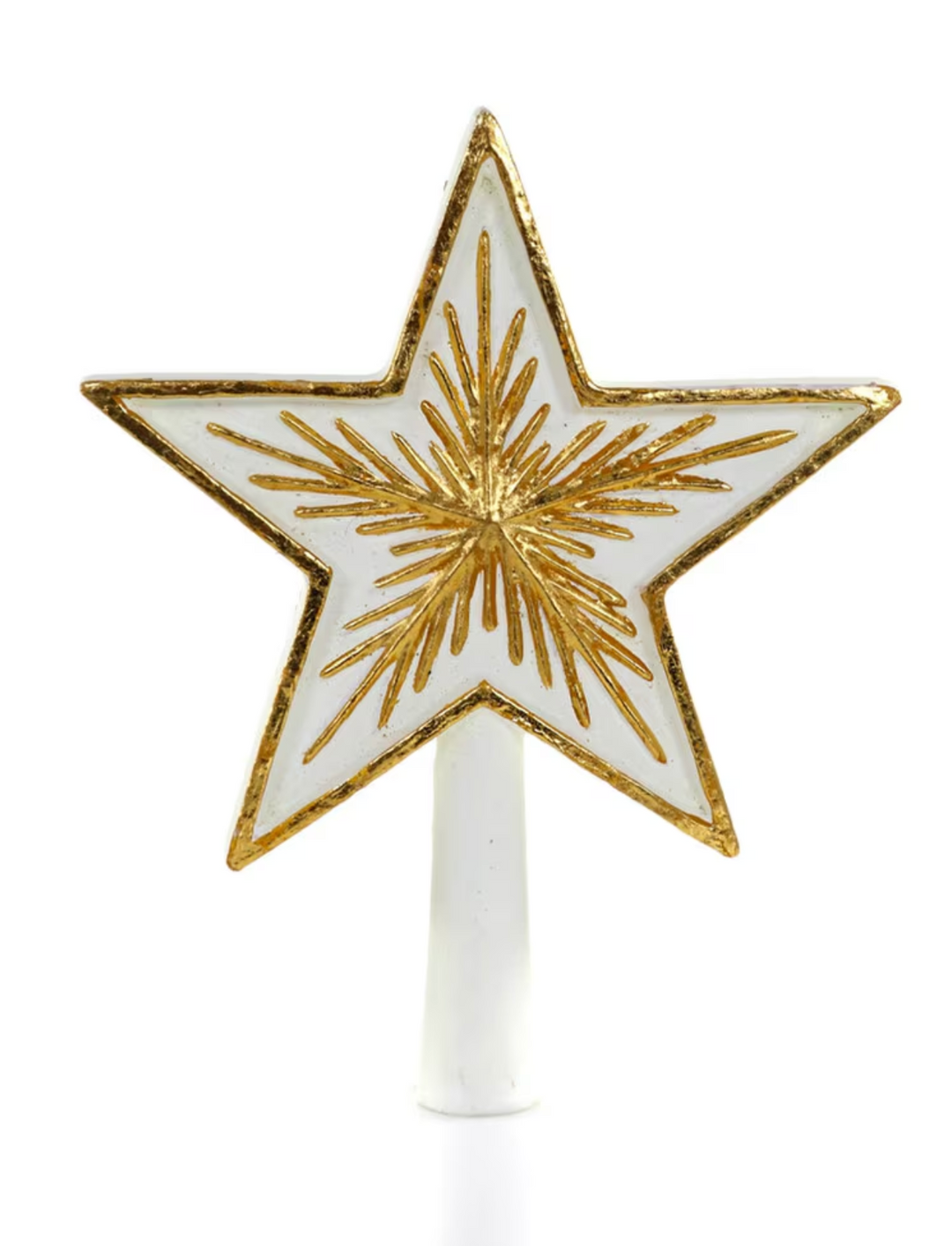 White Gold Tree Topper