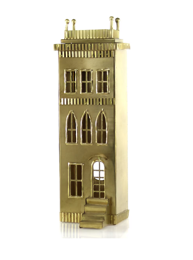 Victorian Arch Townhouse Brass House