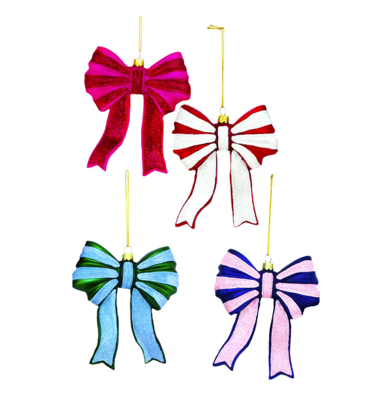 Large Glittered Bows