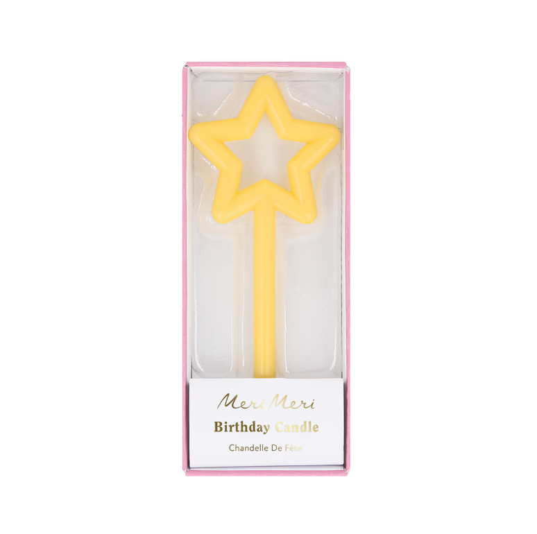 Slim Star Candle