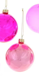 Large Pink Bauble