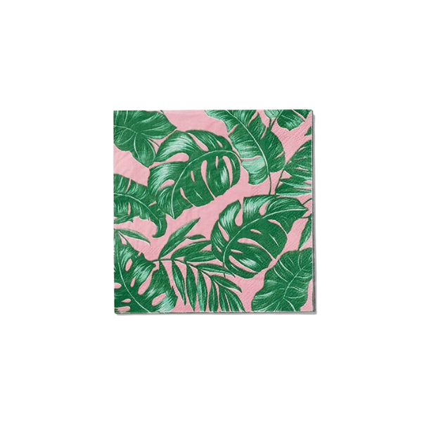 palm tree paper napkins