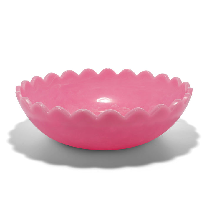 Pink Resin Bowl