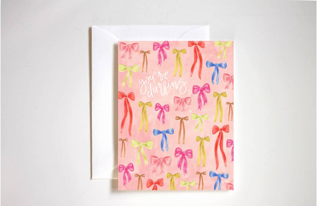 You're Darling Bows Card