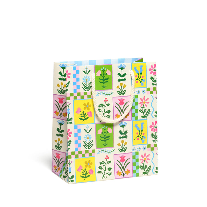 Medium Retro Flower Gift Bag