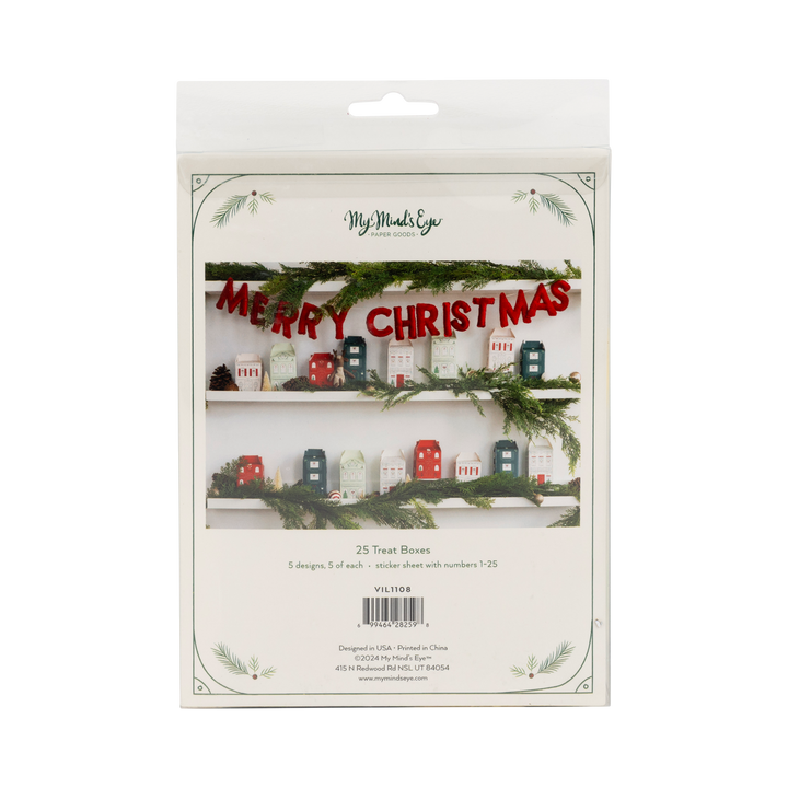 Christmas Village Treat Boxes