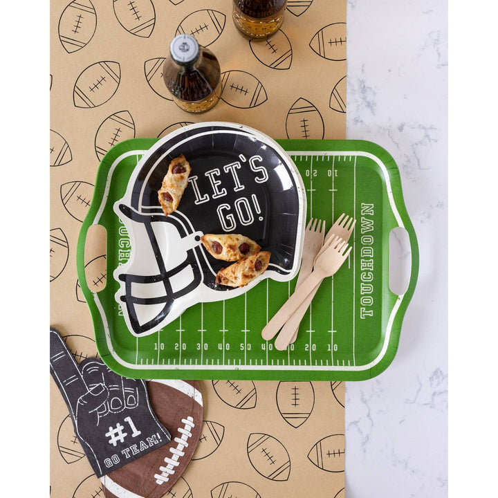 Football Kraft Table Runner