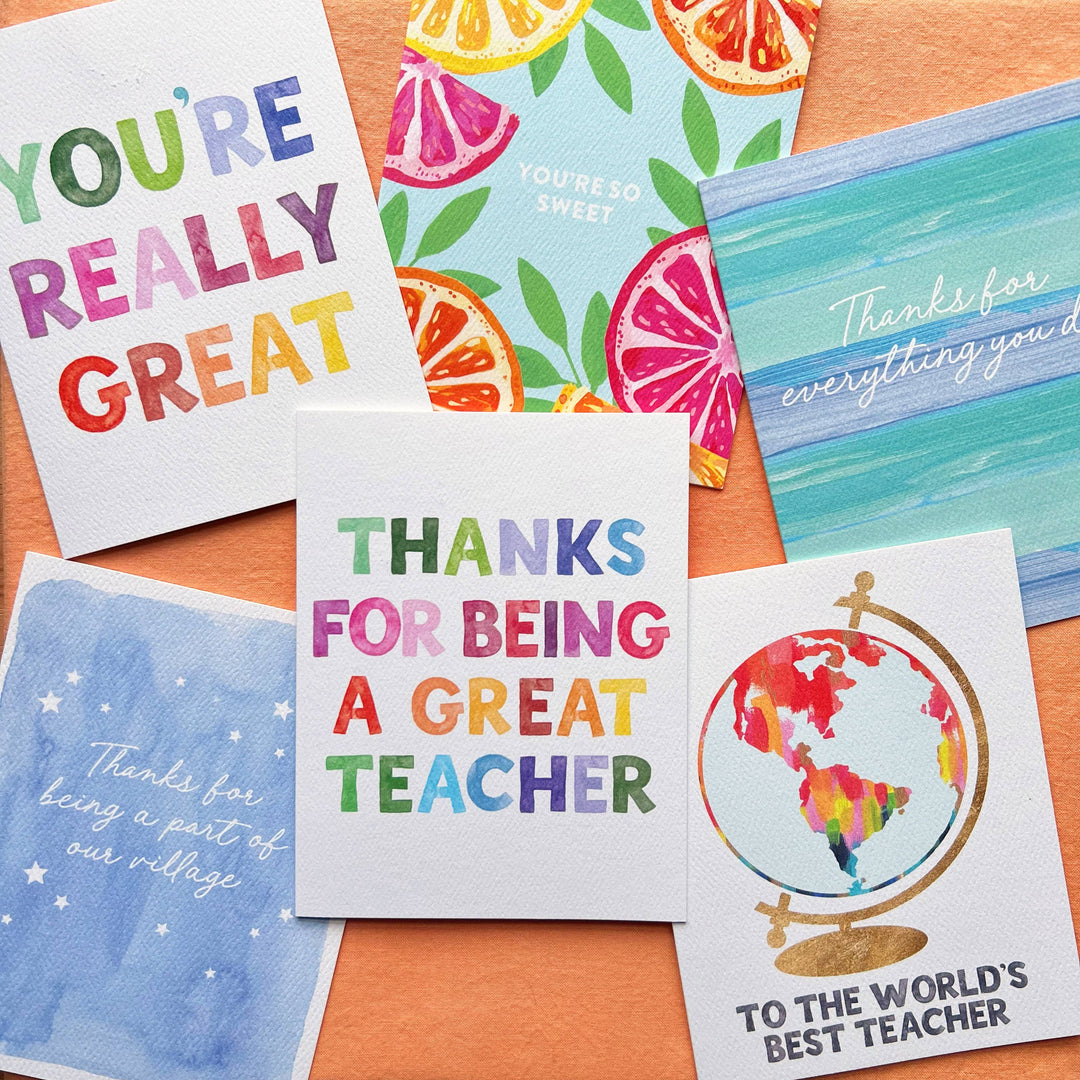 Great Teacher Greeting Card